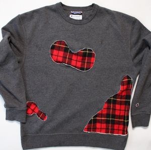 NWT champion patch crewneck sweater